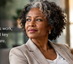 Confident older Black woman
