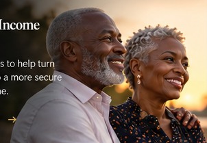 Retired Black couple enjoying time together outdoors